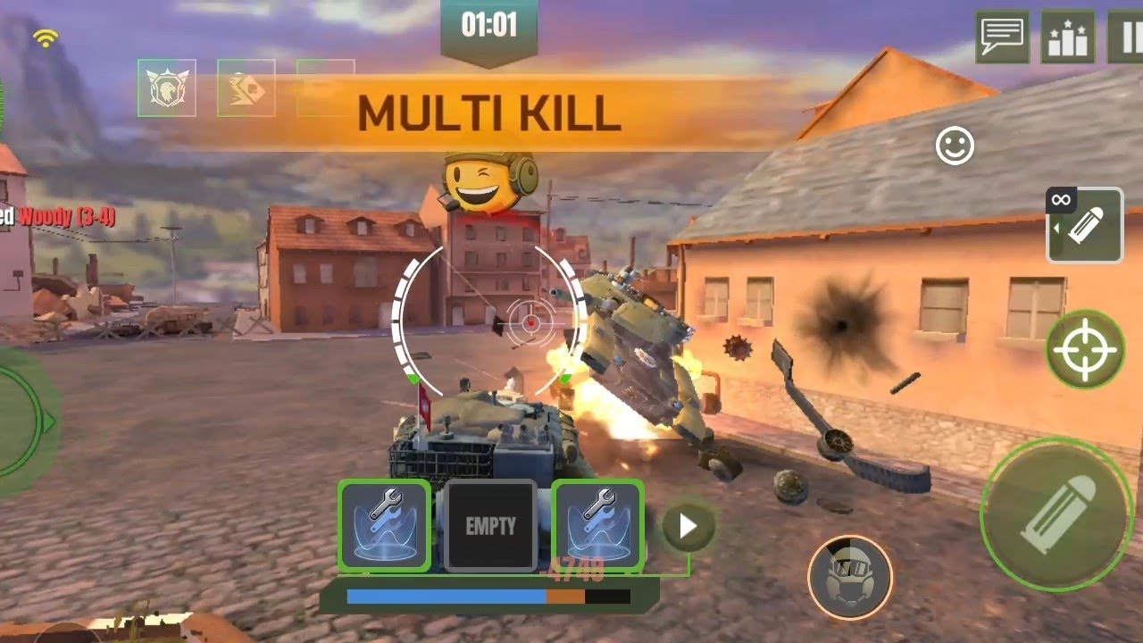 War Machines Gunaseelan Gameplay in Village Battlefield #warmachine #gaming #tank 