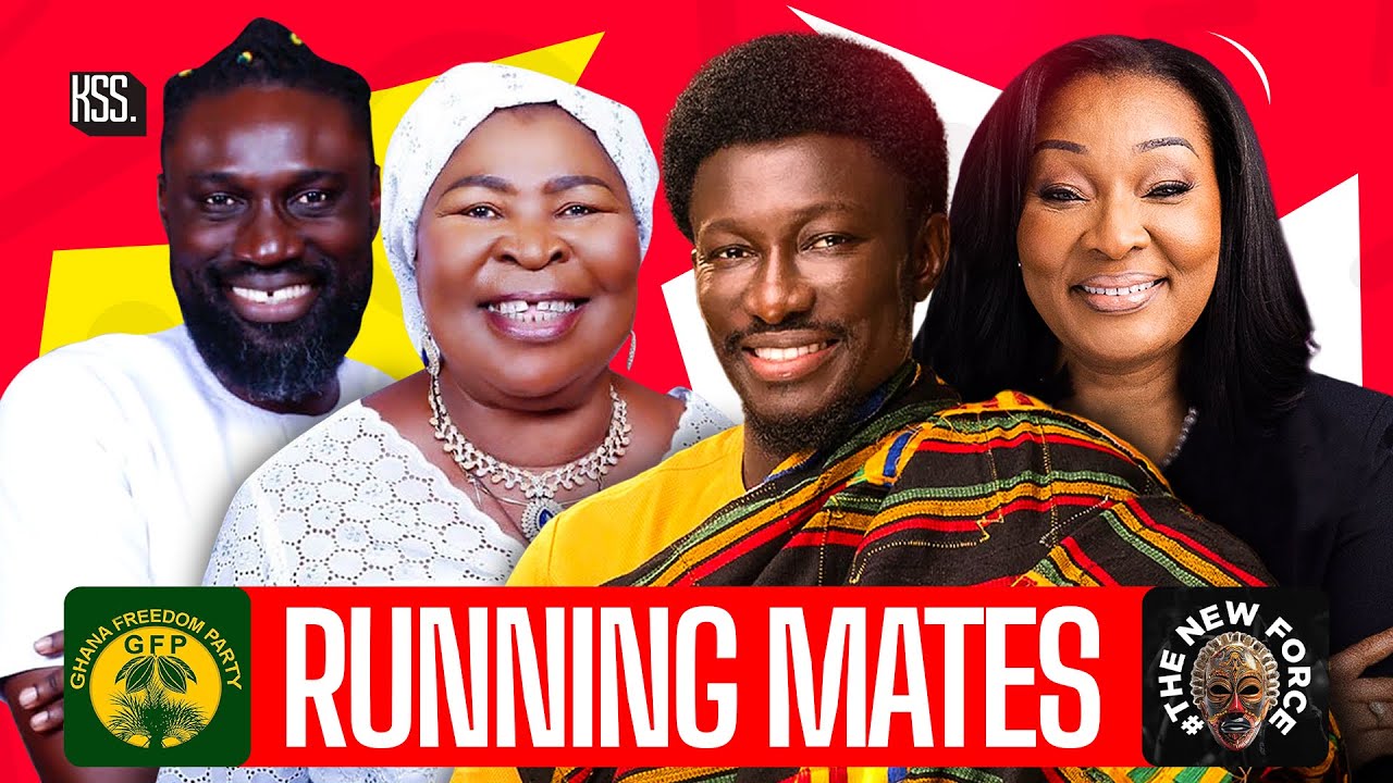 Nana Kwame Bediako's Running Mate Vs Akua Donkor’s Running Mate