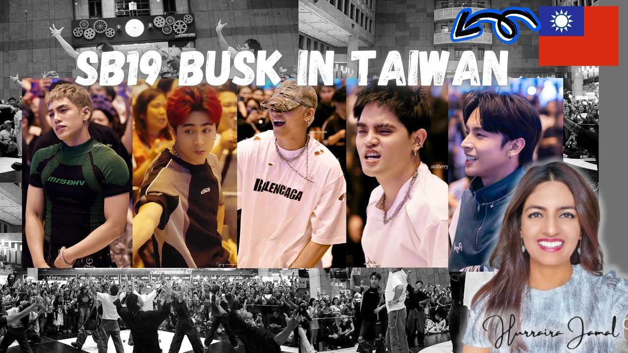SB19 had a whole fricking fanmeet at TAIPEI MAIN STATION! haha!