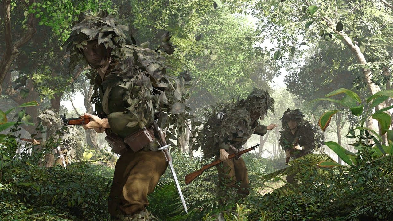 Squad 44 - Imperial Japanese Army Attacks US Raiders on Guadalcanal - 4K