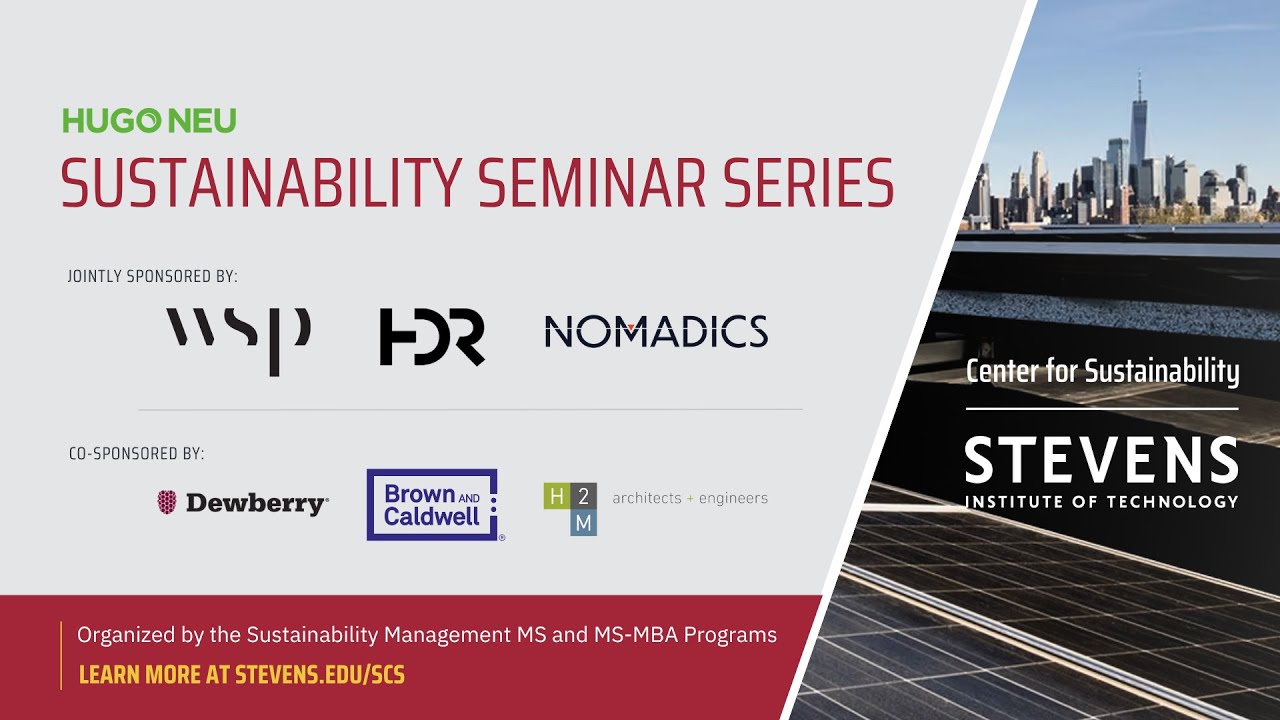 Sustainability Seminar Series: SM 2025 Individual Capstone Projects