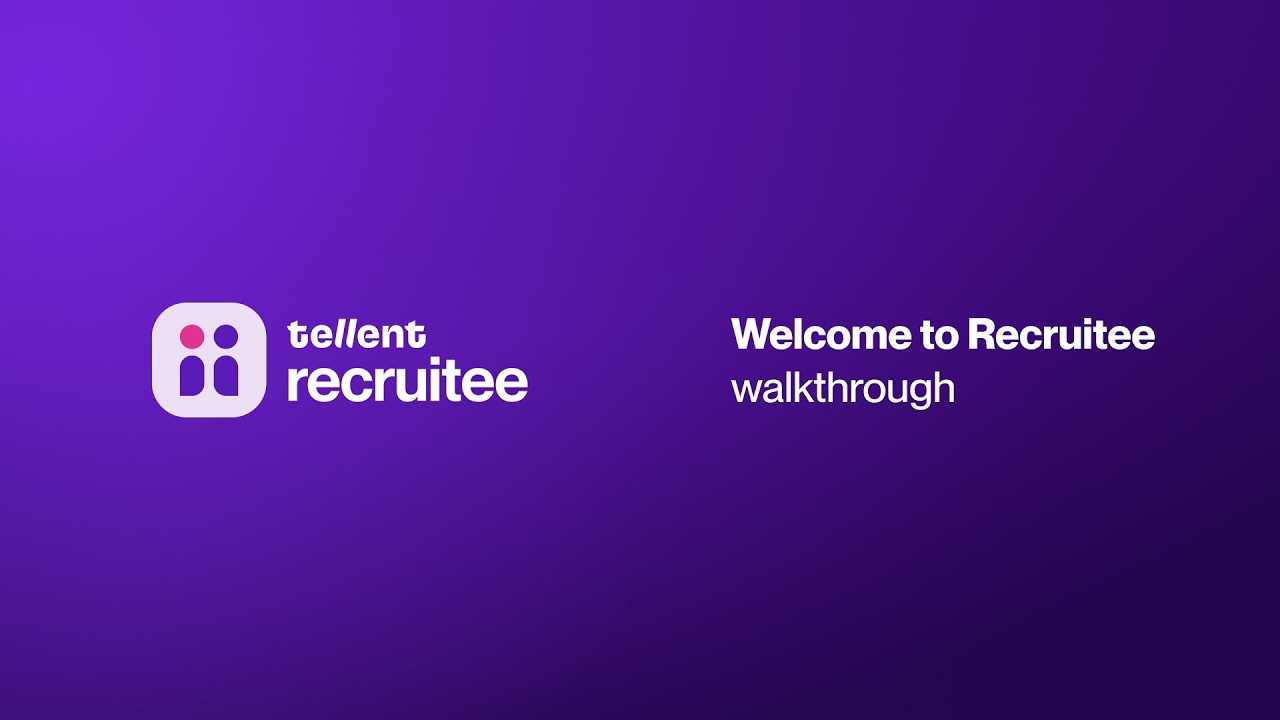 Welcome to Recruitee