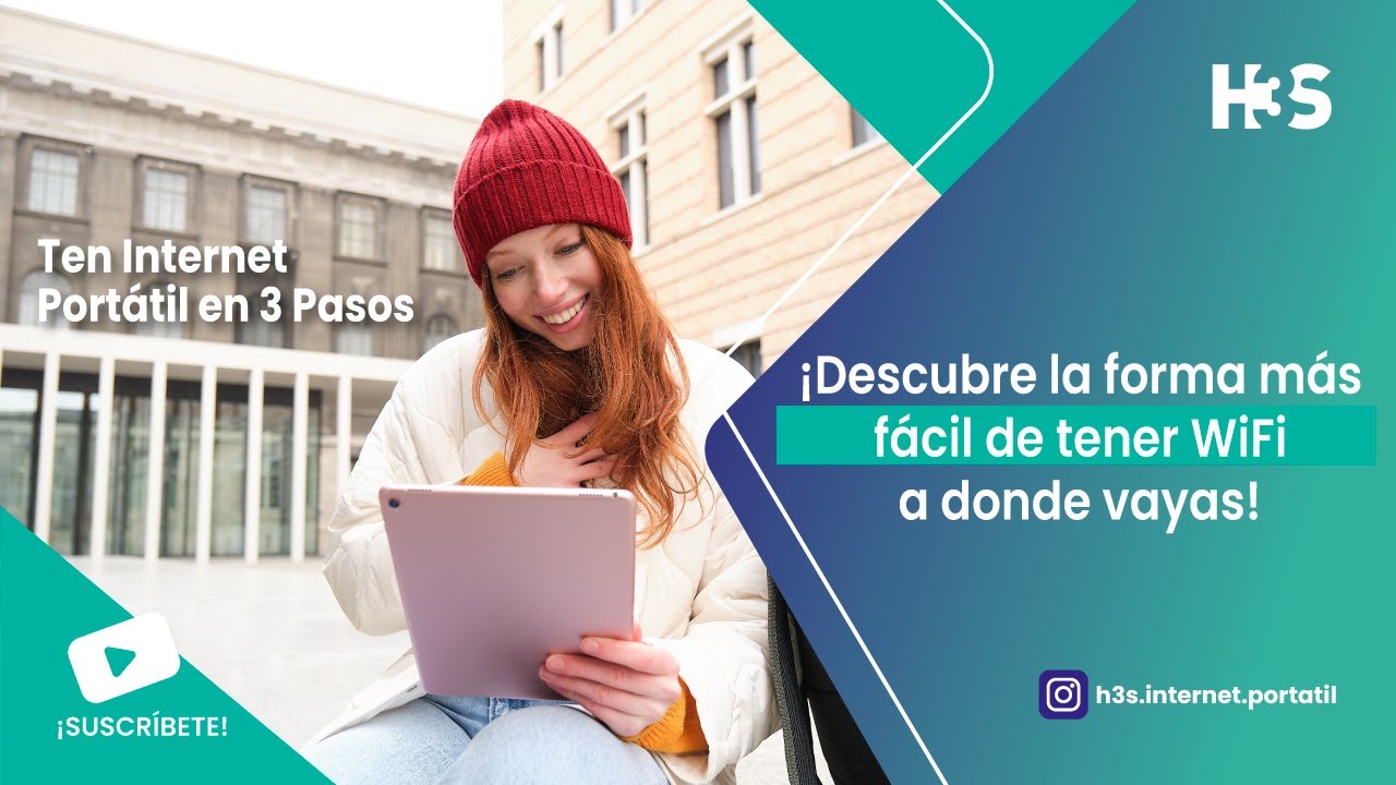 ¿Cómo funciona el Internet Portátil H3S  y sin instalaciones? (SIM Card) H3S – TECNOLOGÍA AMIGABLE