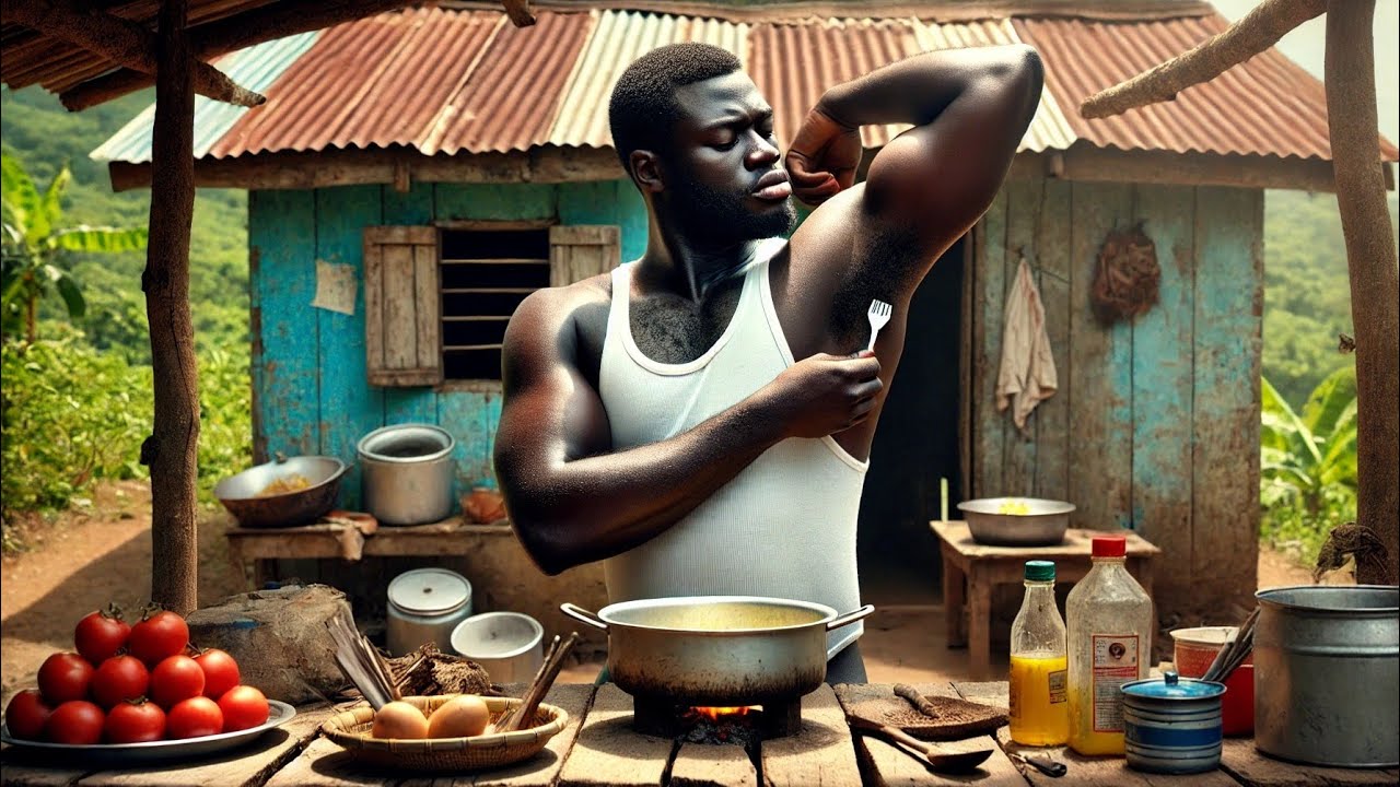 He used his PUBIC HAIR to make food and sell #africanstories #tales