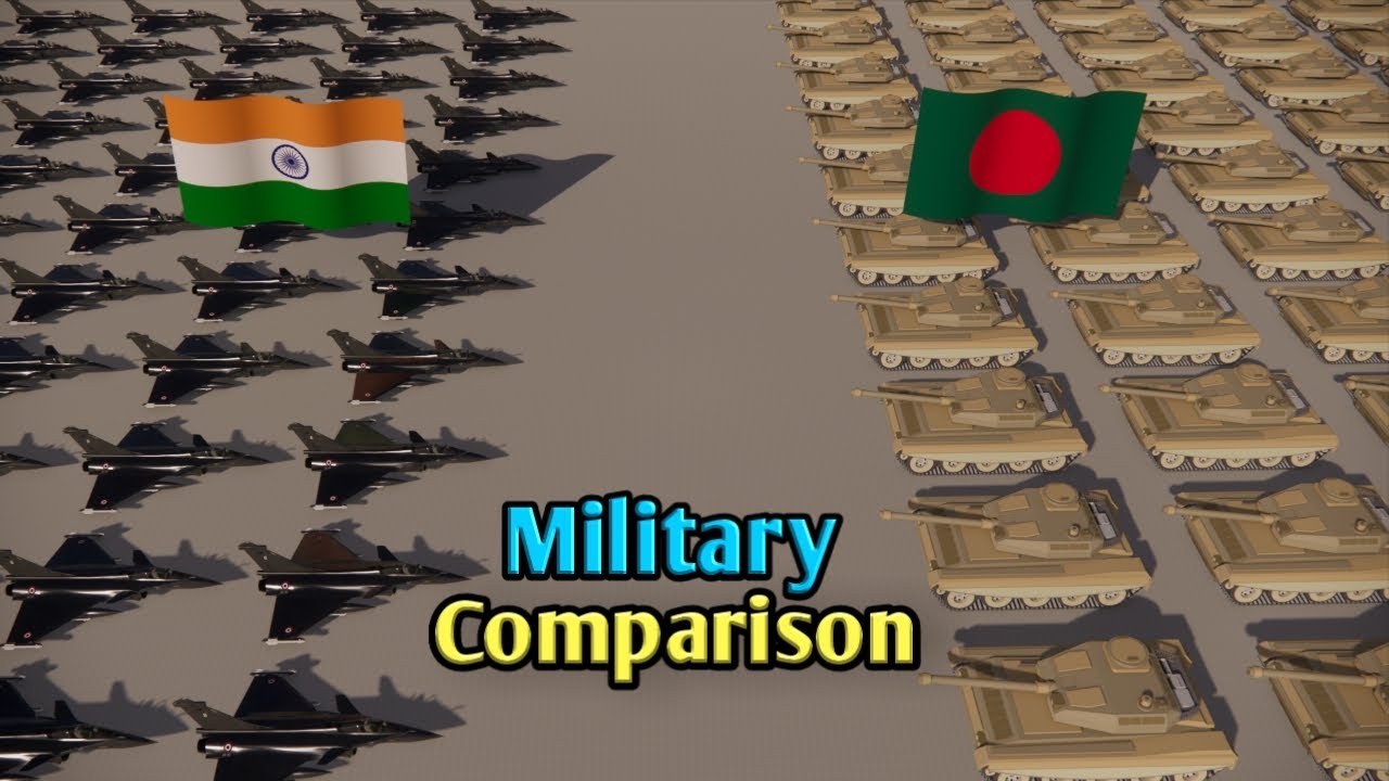 Bangladesh vs India Military Power Comparison 2024 25 |India vs Bangladesh military power comparison