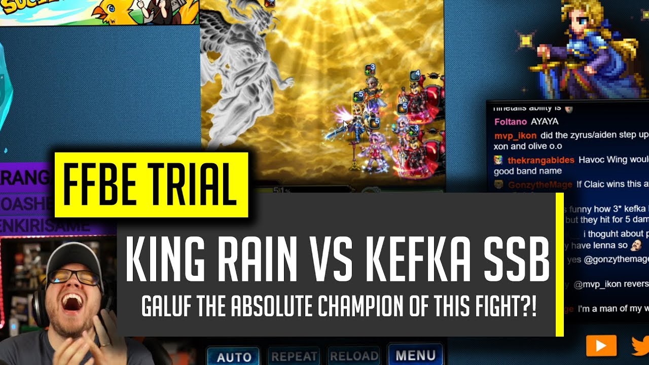 Taking on SBB Kefka!  Galuf the ULTIMATE CHAMPION!? - [FFBE] Final Fantasy Brave Exvius
