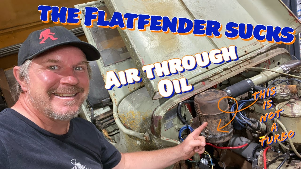 Dirt Daily.  The Flatfender gets an Oil Bath Air Cleaner