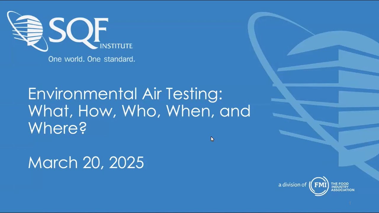 Environmental Air Testing: What, How, Who, When, and Where?
