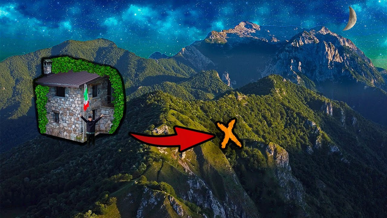 Spending the Night in Abandoned House on Top of a Mountain (Wildlife Encounters)