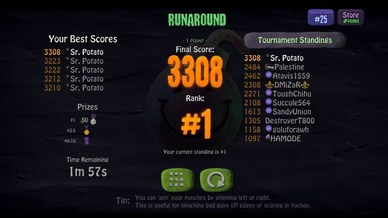 BombSquad | Runaround 3308 pts.