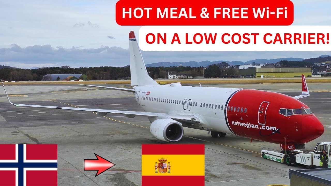 BEST low cost carrier in Europe? | Norwegian | Stavanger to Malaga on Boeing 737-800 | FLIGHT REVIEW
