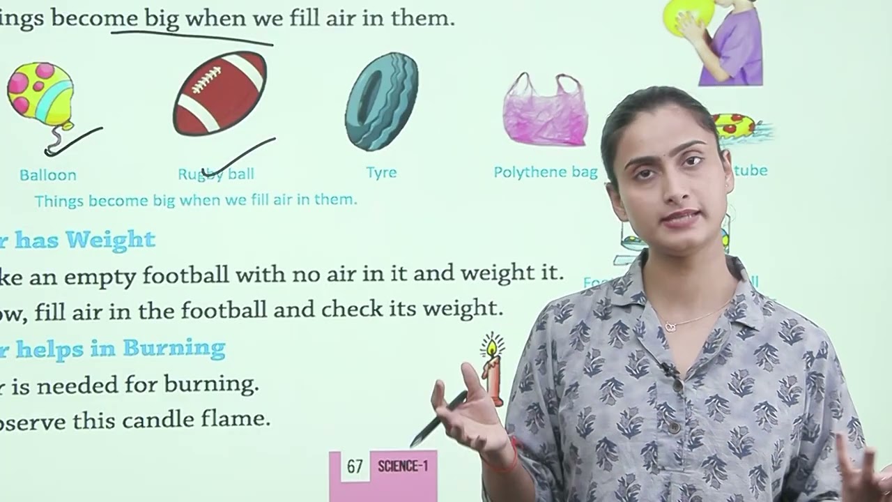 Ch 9 | Air And Water | Catch Up With Science | Class 01 | Growing Mind | For children