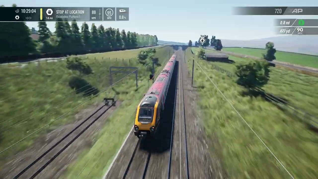 Train sim world Penrith to Oxenholme XC220