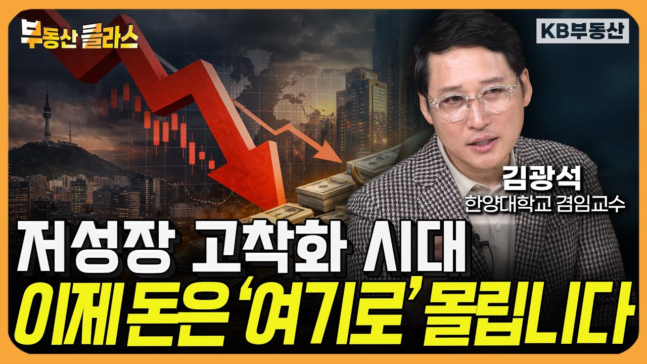 올해 한국경제 전망, 저성장 고착화 시대! 앞으로 돈은 '여기로' 몰립니다 (김광석 교수 2부)