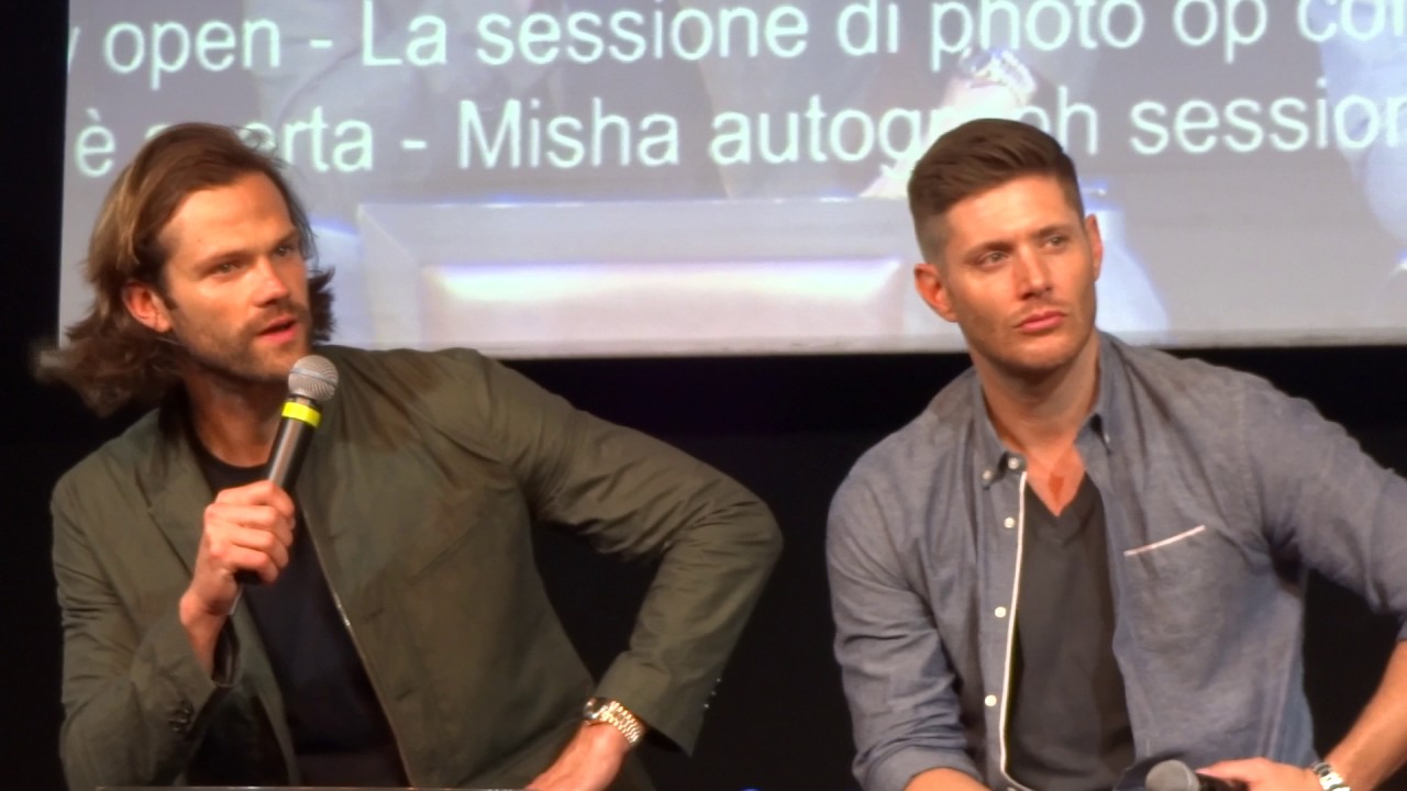 Jibcon8 - Jensen and Jared bonus panel (part1) HD