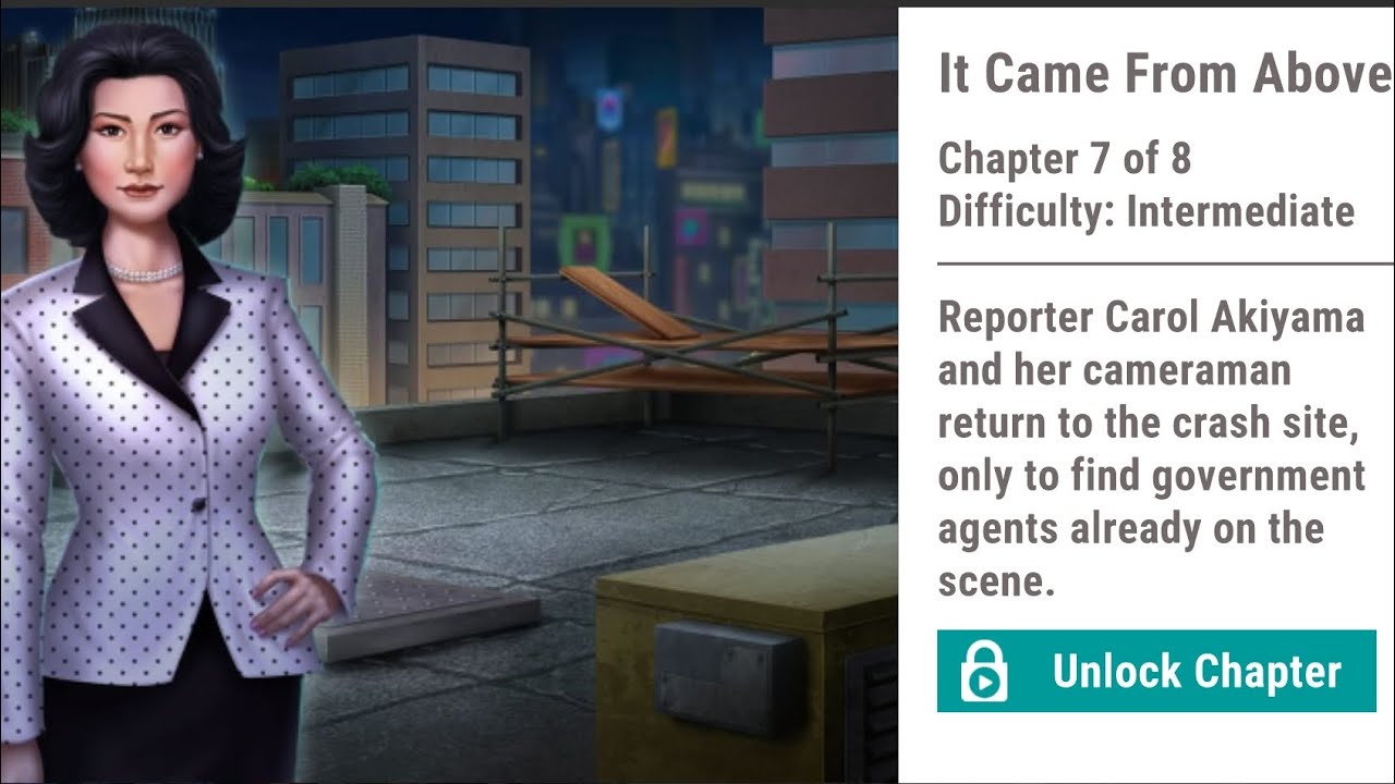 AE mysteries: It came from above Chapter 7 walkthrough (Haiku Games)