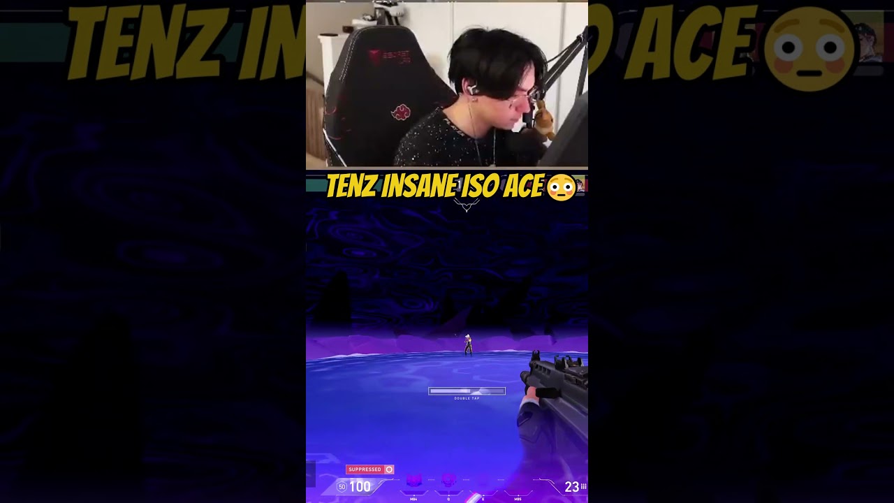 Tenz Insane Iso Ace😳 #TenZ #Valorant