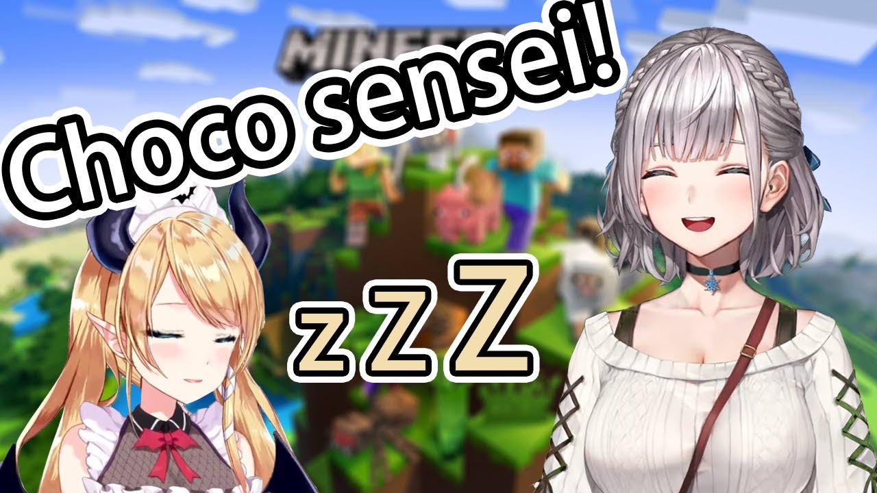 Noel tried to do a lil prank on sleeping Choco sensei.【Eng Sub/Hololive】