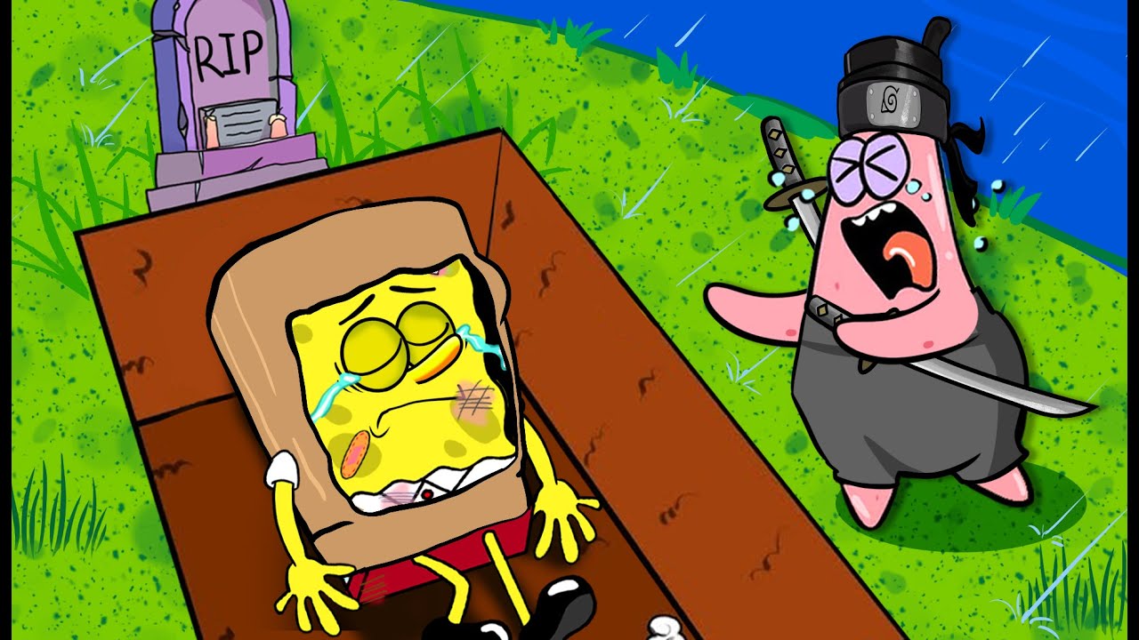 Patrick R.I.P SpongeBob -Tung Tung Sahur... Please Wake Up💔 | Sad Story Animation