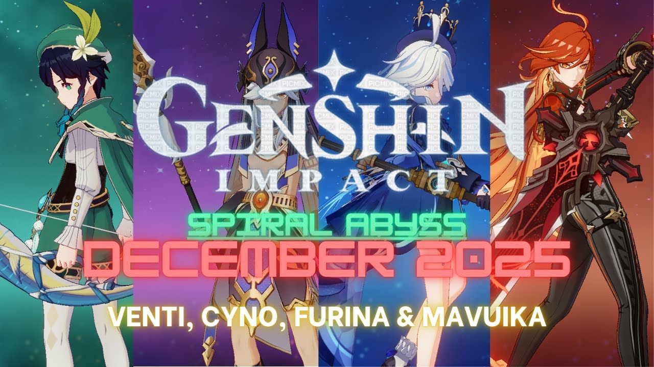 Genshin Impact - Spiral Abyss [December 2025] - All Stars Clear