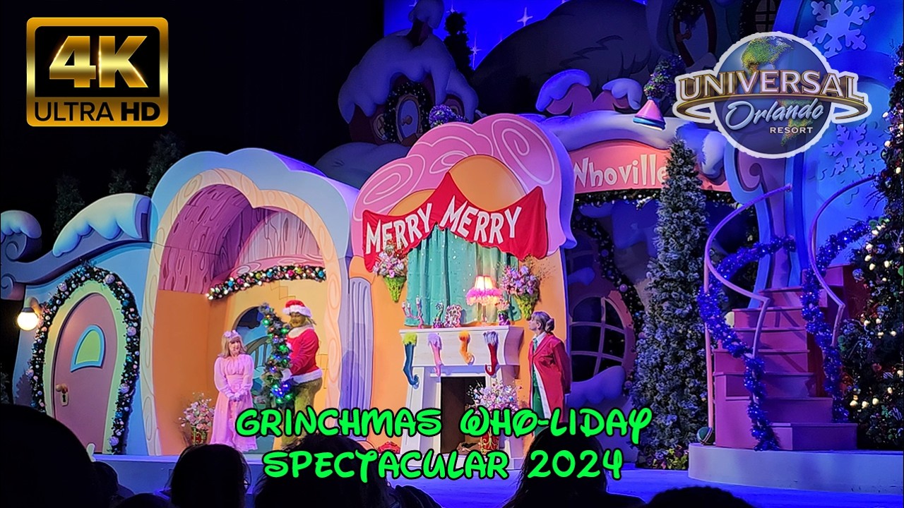 Grinchmas Who-liday Spectacular in 4K at Universal Islands Of Adventure