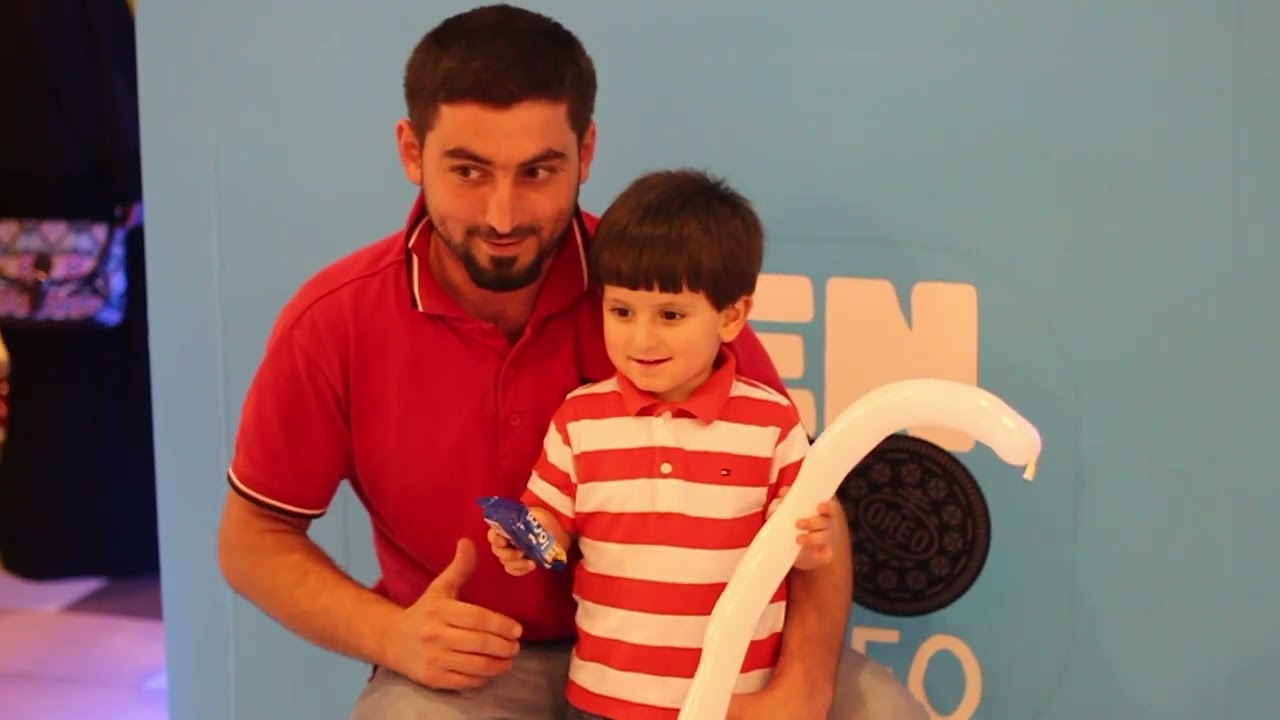 in-mall activation for Oreo in Jeddah