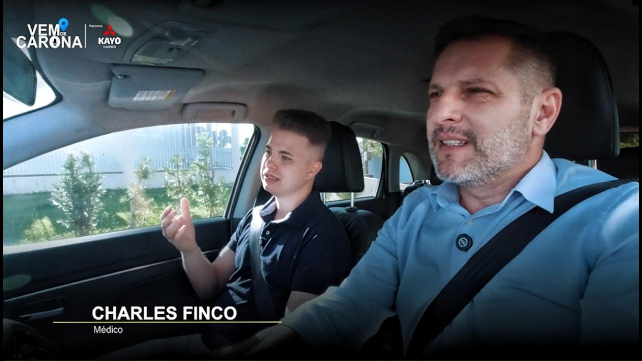 🚗 Vem de Carona com o médico Charles Finco