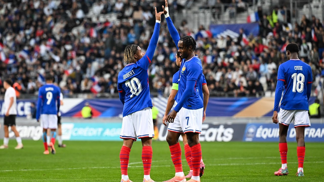France U21 6&ndash;1 Estonia 😱🔥 | Odobert & Tel UNSTOPPABLE 💫 | UEFA U21 EURO 2025 Qualifiers