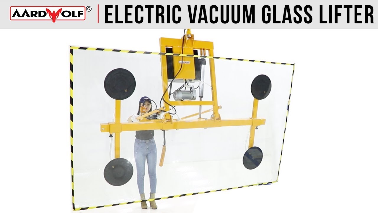 Electric Vacuum Glass Lifter | AEVGLP4 | Aardwolf