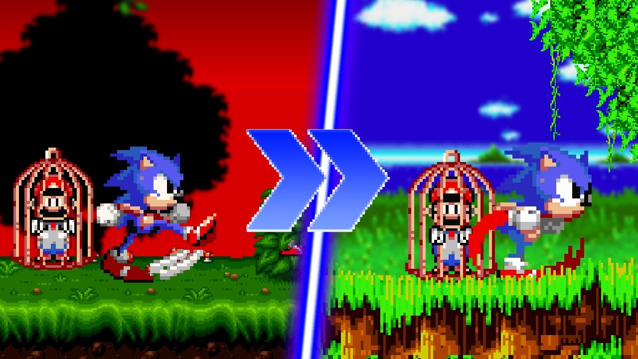 Sonic 4 From SNES In Sonic 3 A.I.R