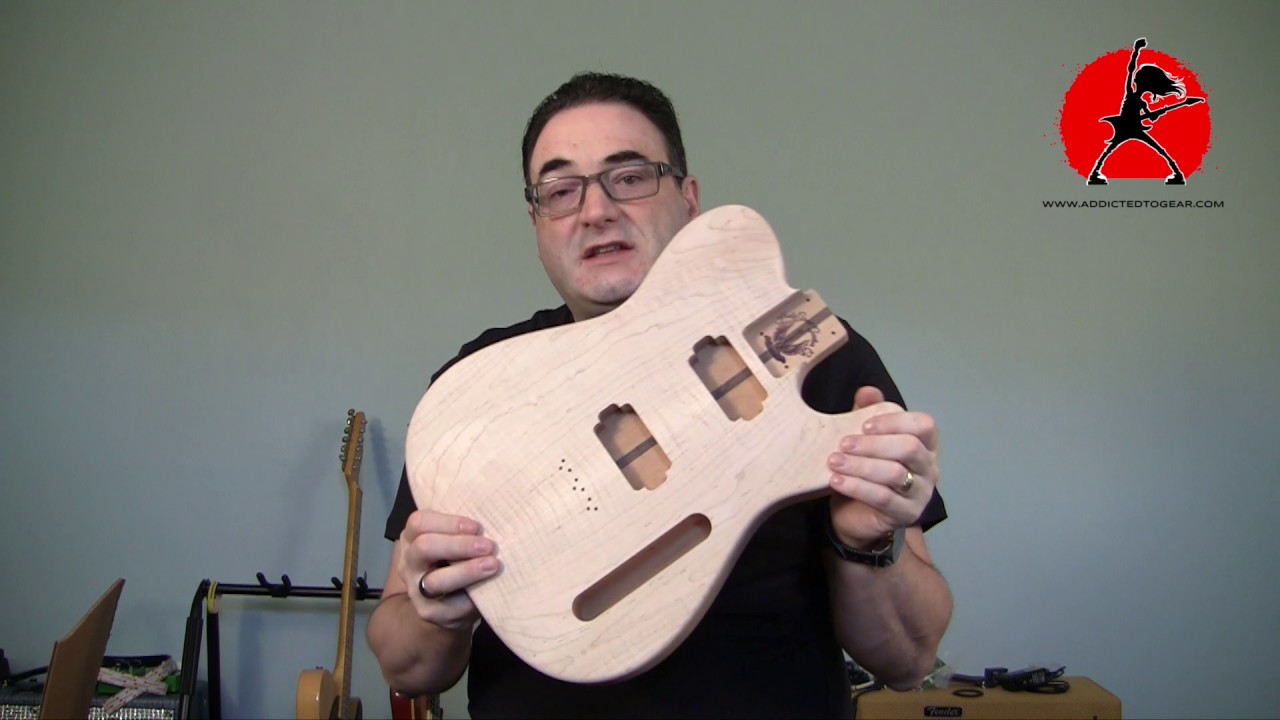 Holy Grail Guitar Co. Raw Unfinished Guitar Bodies