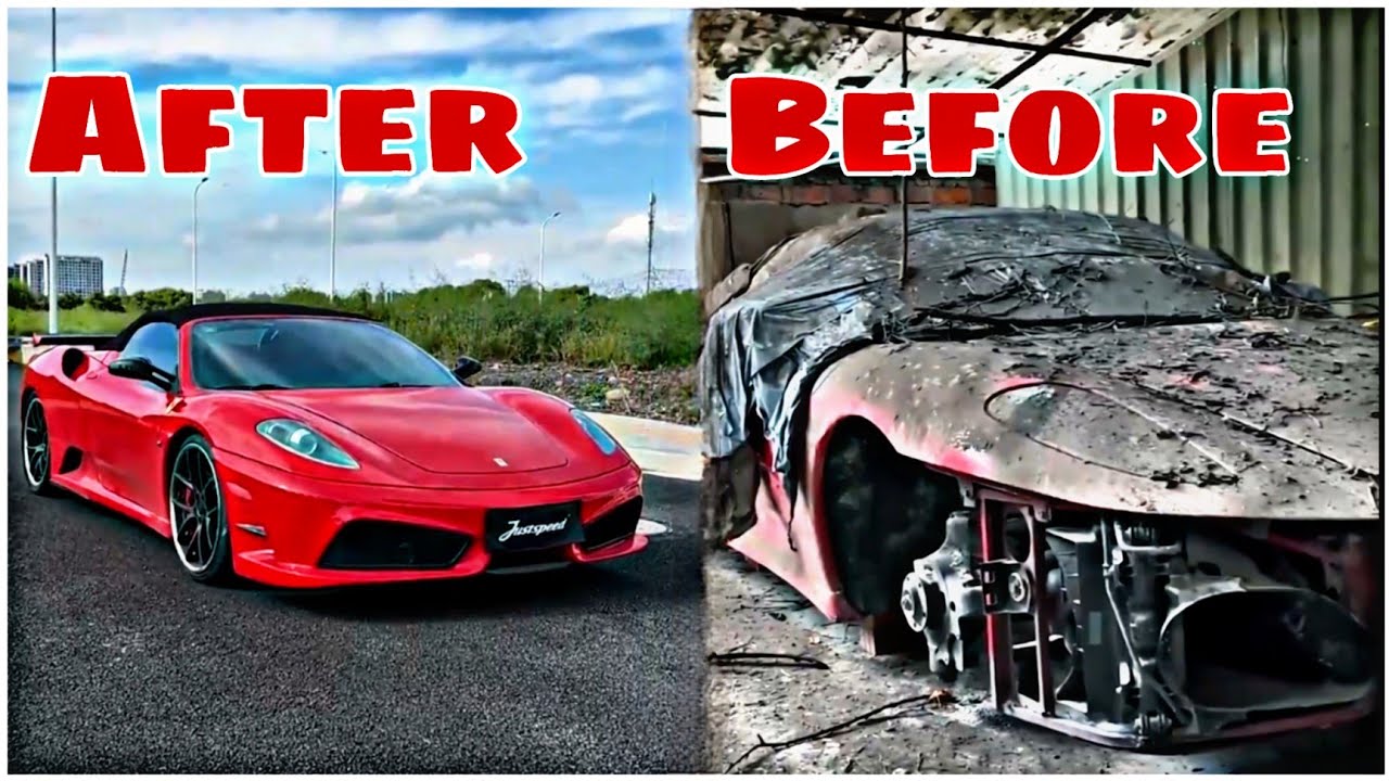 Презентация реставрации Ferrari F430: вы не поверите в преображение