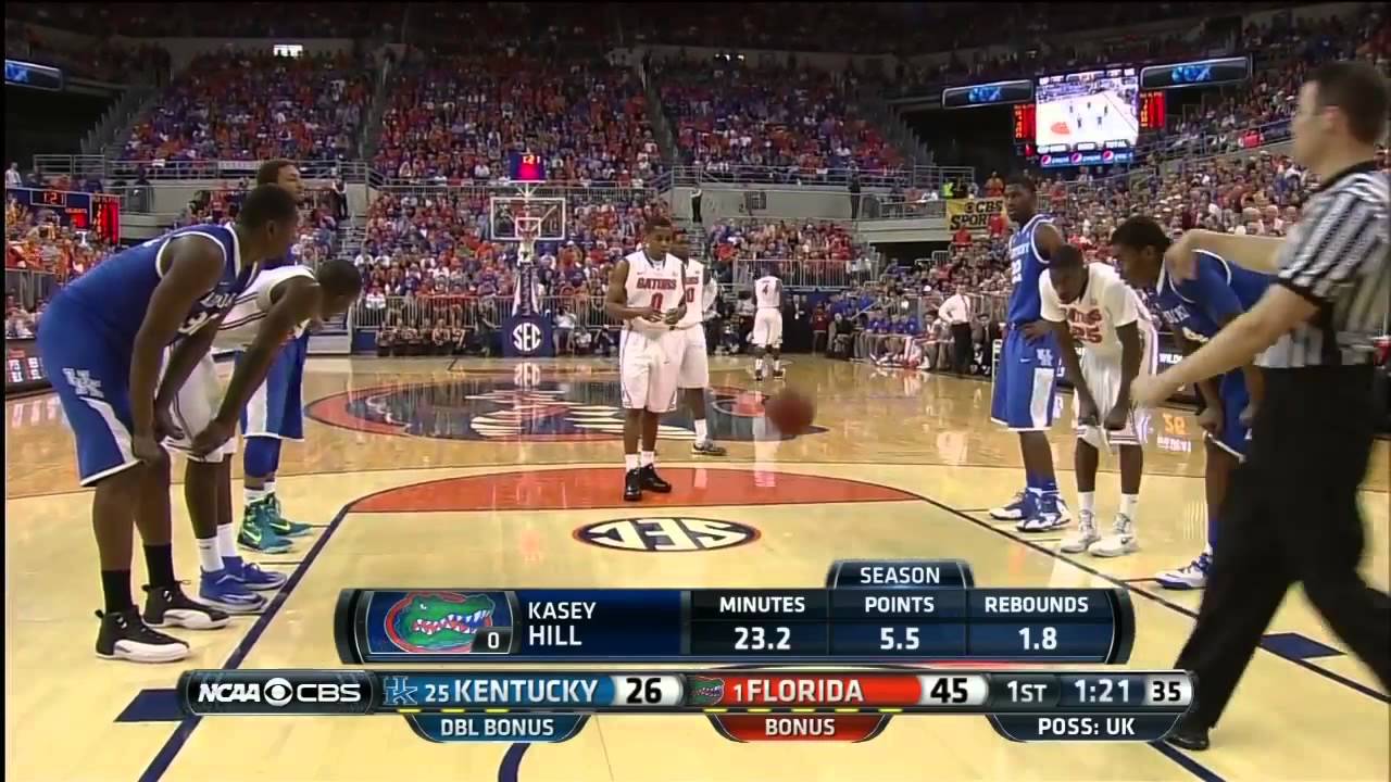 3/8/2014 Florida Gators vs Kentucky Wildcats