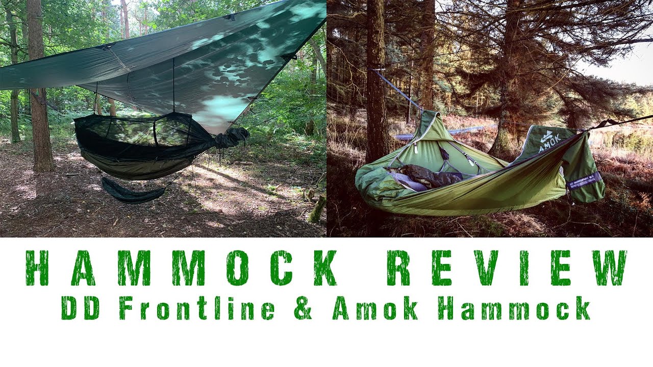 DD Frontline and the Amok Hammock - A Beginners Guide / Comparative Review.