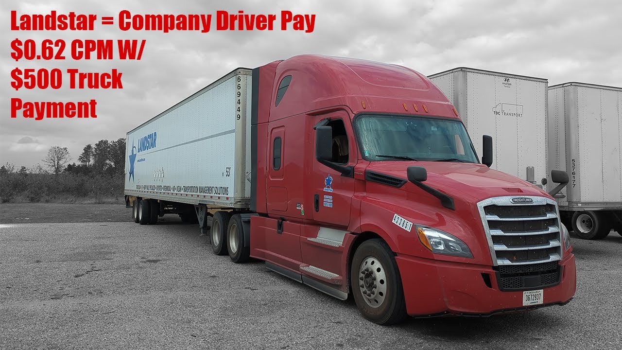 Landstar Owner Operator Dry Van Pay Week 24-25