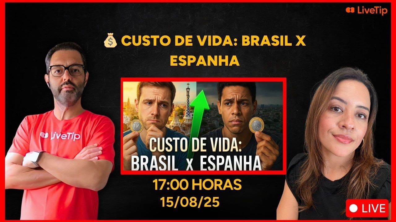 💰 Custo de vida e poder de compra: Brasil x Espanha &ndash; Comparativo real!
