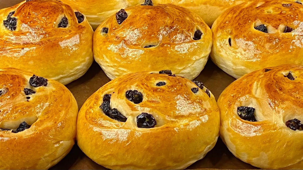 How to make raisin rolls | Raisin bun recipe