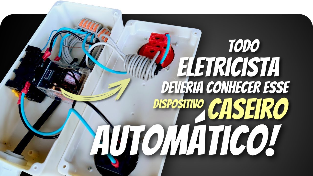 Acionador AUTOMÁTICO multipropósito de baixo custo!