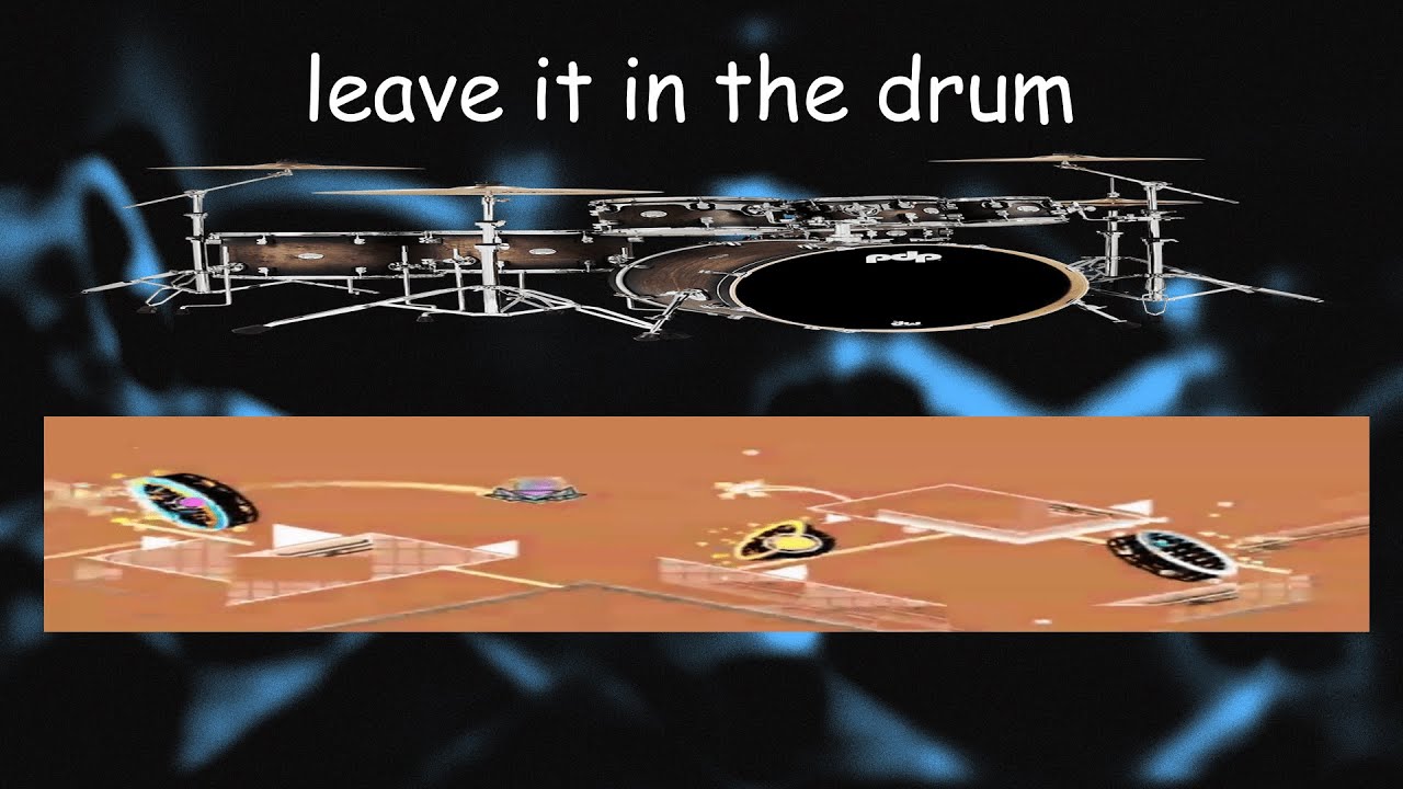 Leave it in the drum