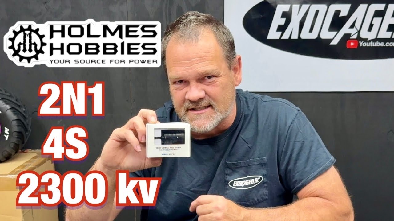 Holmes Hobbies!! 2n1 2300kv 4S!