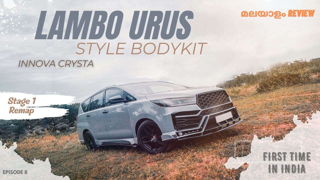 Innova Crysta with Lamborghini Urus Style Bodykit | Driven by Passion Episode 8 | Icon60 AutoCustoms