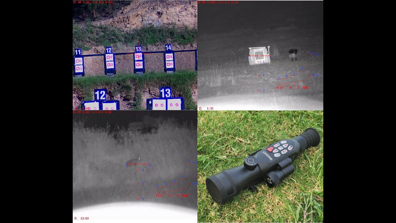 Wanney E50-II Plus/E53 Digital Day / Night Vision Scope 22LR Farm Rabbit Search & Hunt Clip