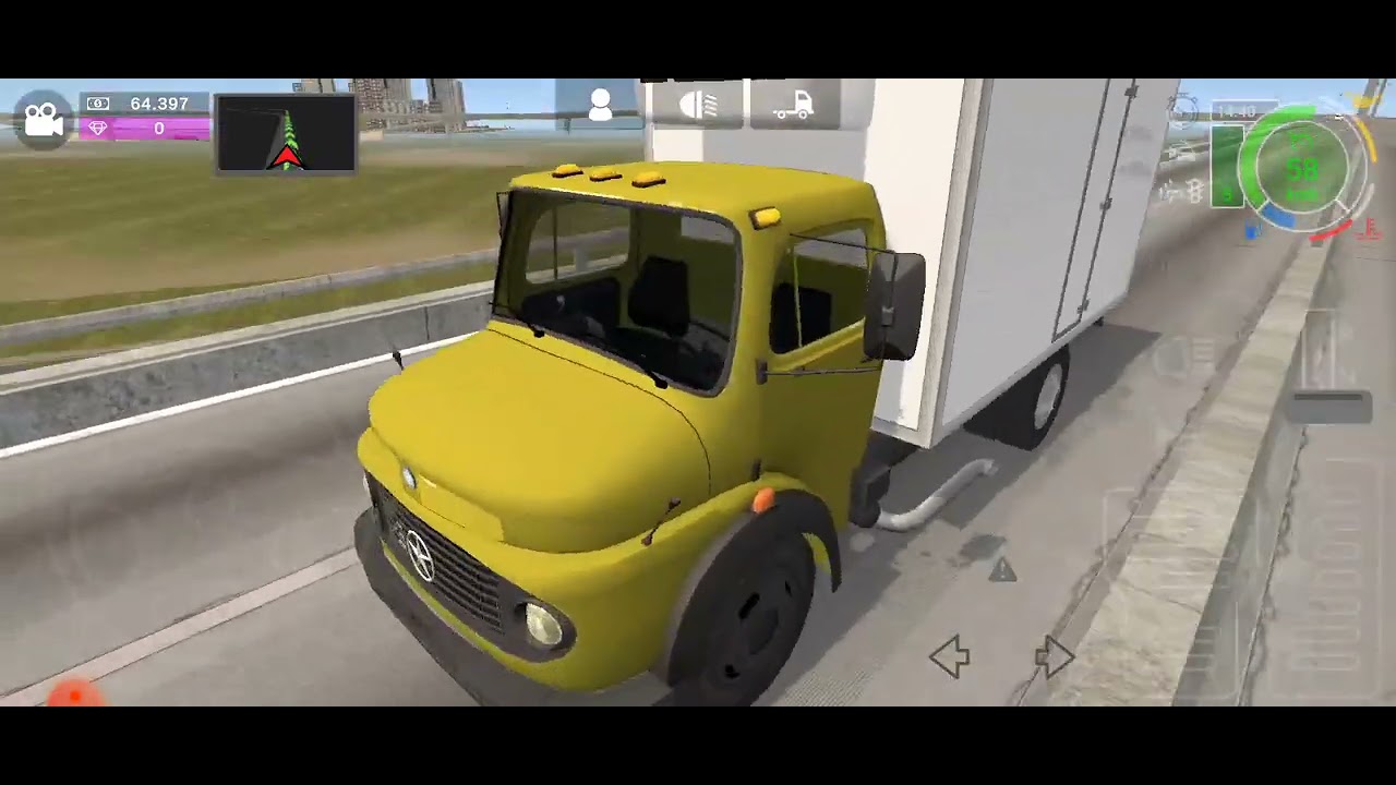 Mercedes-Benz ls1114 to pilar New City V1.0.36f25 in grand truck simulator 2