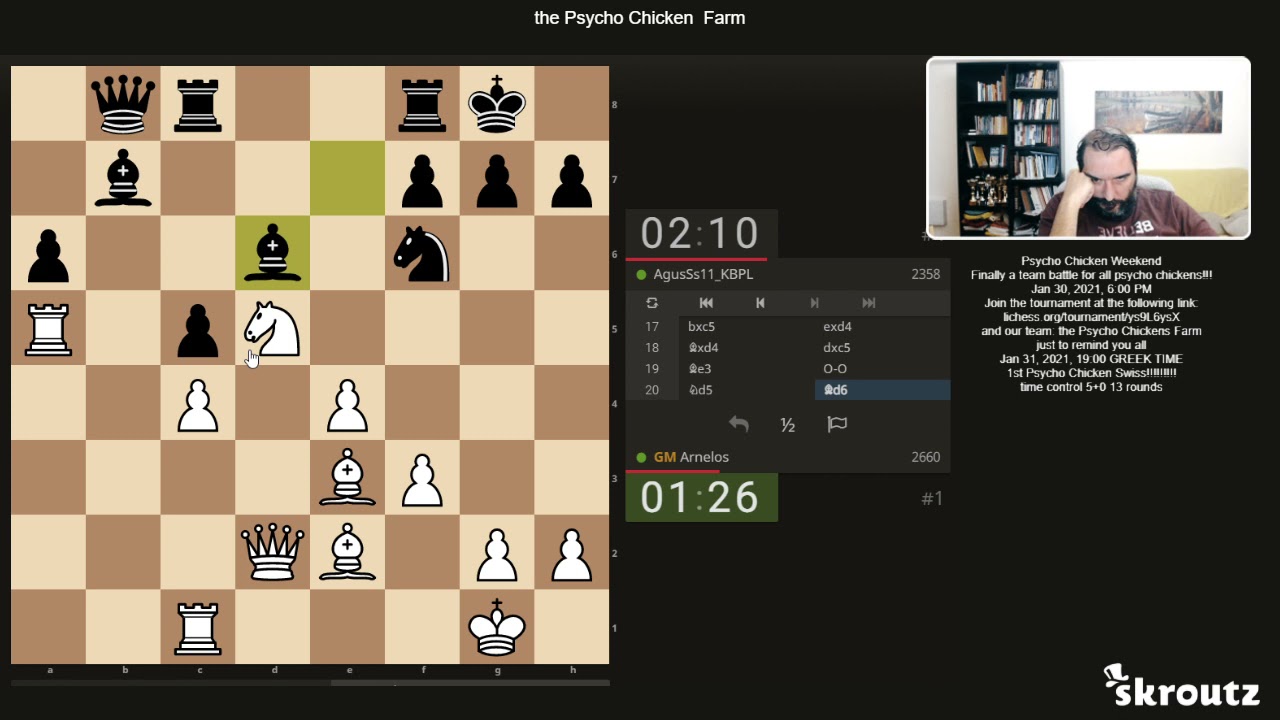 The power of the marching  pawns GM Banikas