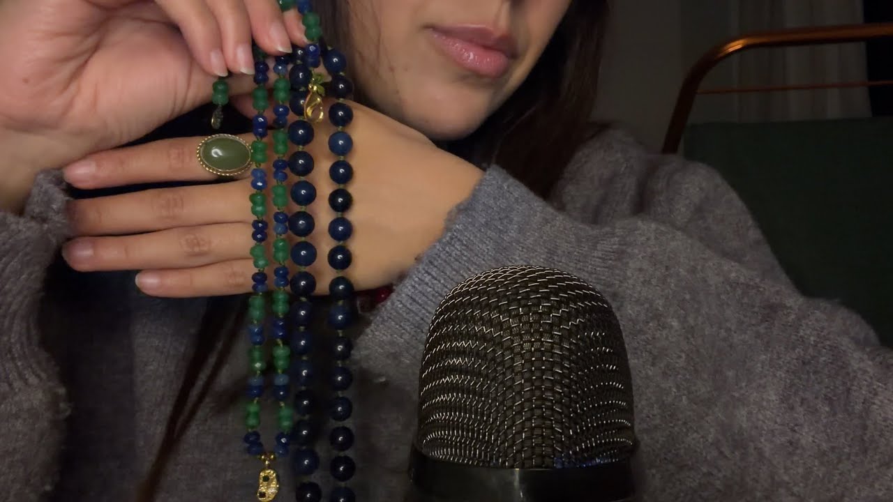 ASMR jewelry I made! 