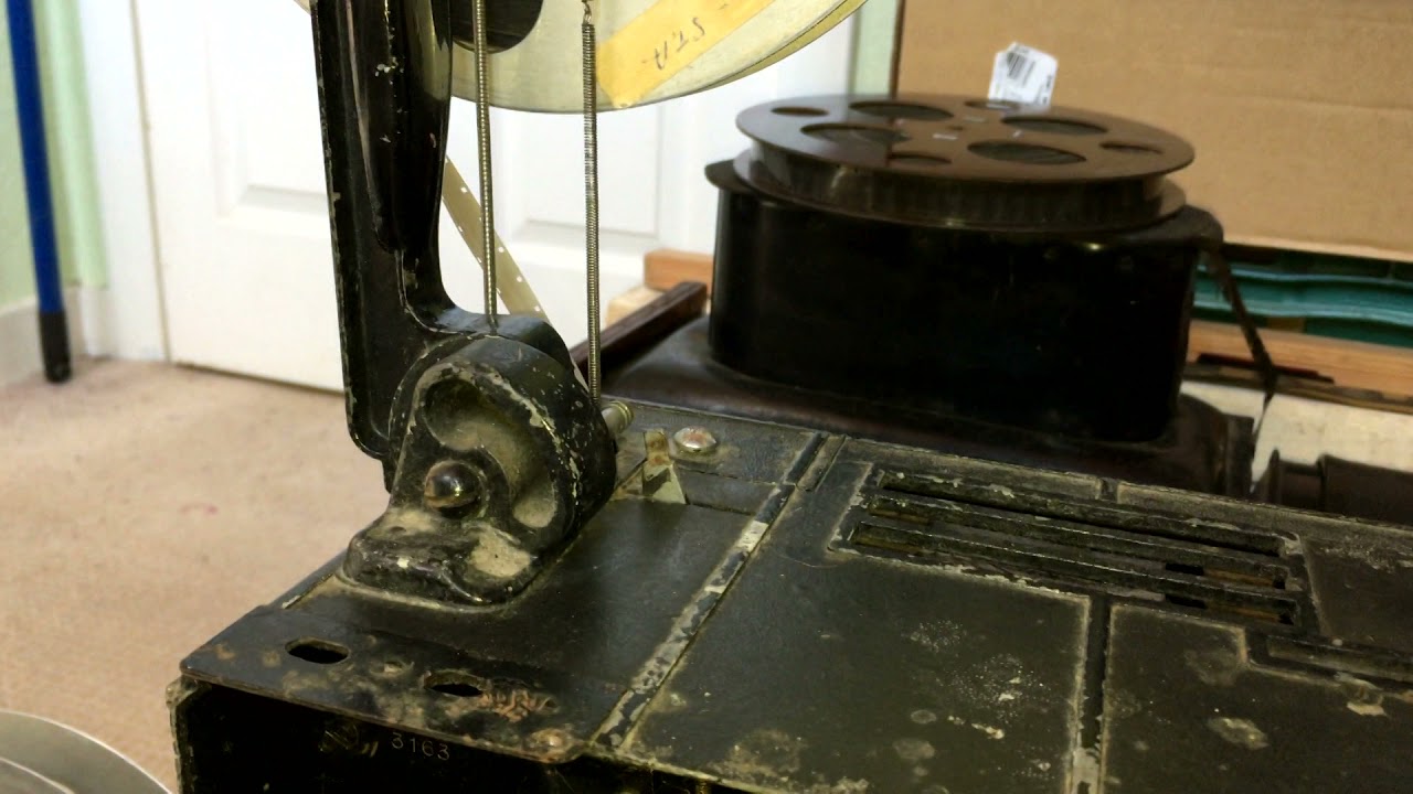 Vintage Agfa Movector Super 16 16mm silent film projector