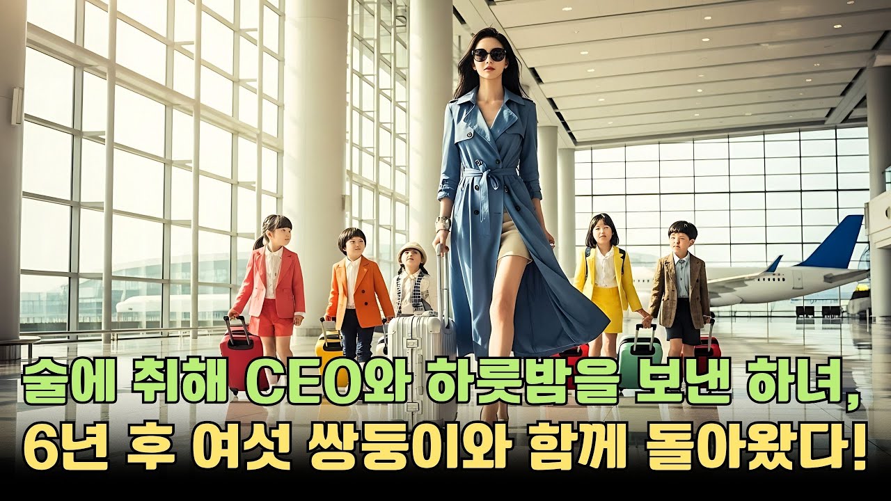 술에 취해 CEO와 하룻밤을 보낸 하녀, 6년 후 여섯 쌍둥이와 함께 돌아왔다!