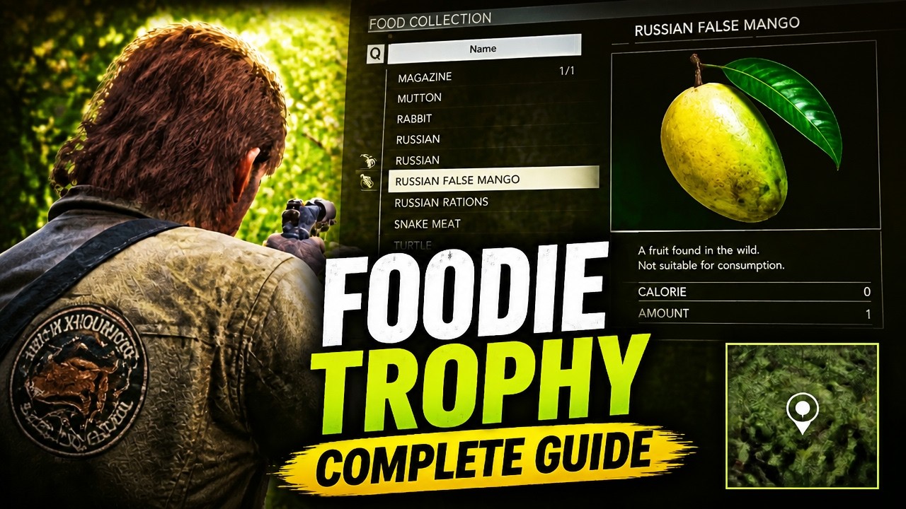 Foodie Trophy FULL Guide | METAL GEAR SOLID &Delta;: Snake Eater