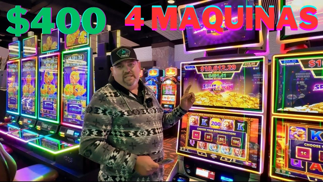 $400 Dolares En Cuatro Diferentes Maquinas Del #casino