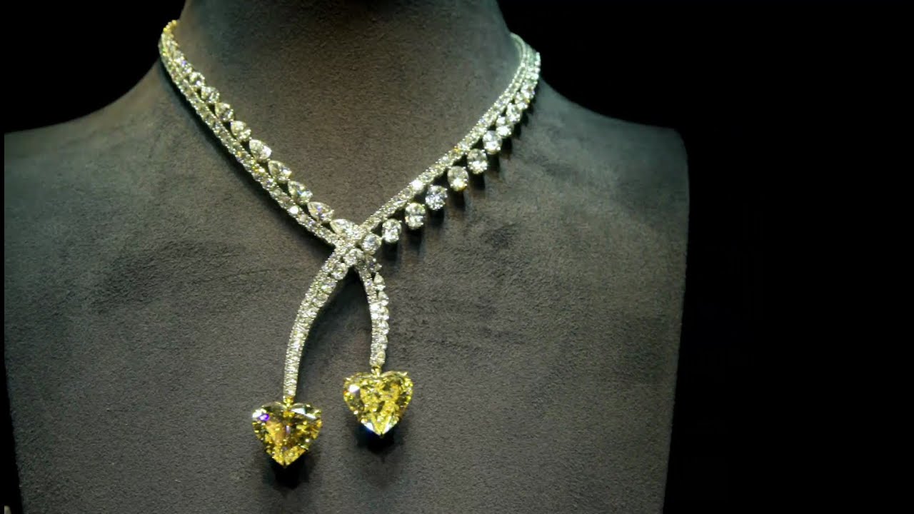 The Yellow Hearts Necklace | NIRAV MODI